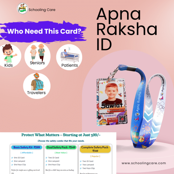 Apna Raksha Emergency ID Card – Your Personal Safety Companion